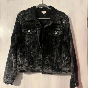 Black corduroy jacket